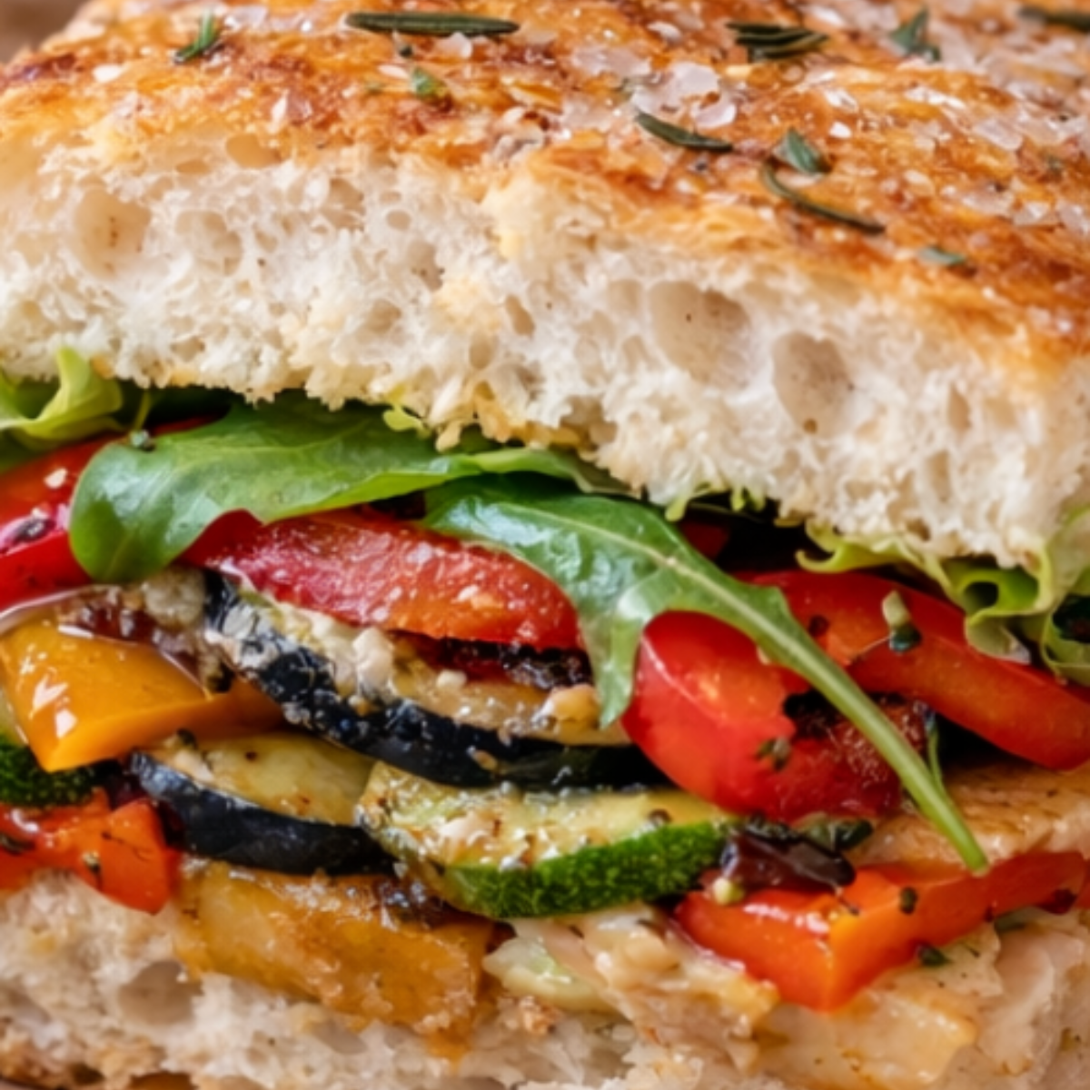 Foccacia sandwich