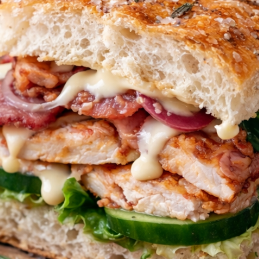Foccacia sandwich