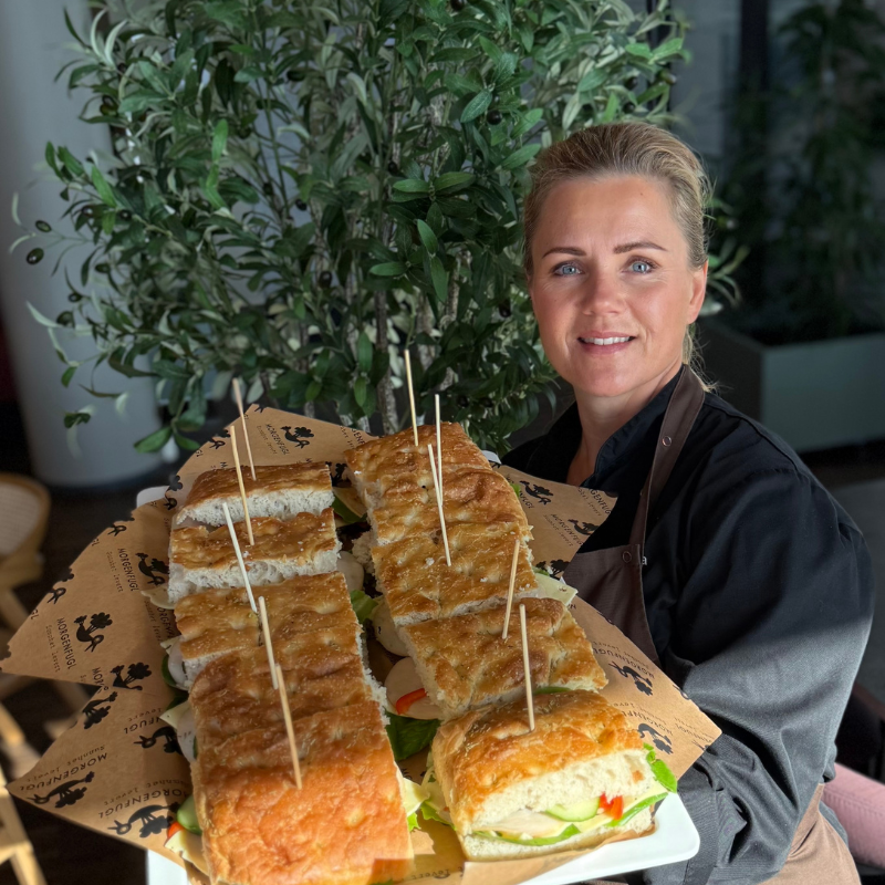 Foccacia sandwich