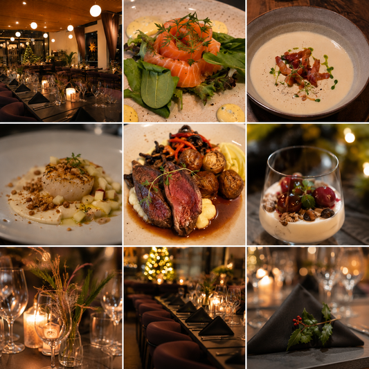 Lørdag 14. november Julebord med 3-retters middag & live musikk